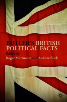 Image for Butler's British political facts
