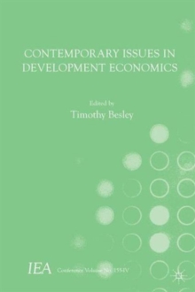 Image for Contemporary Issues in Development Economics