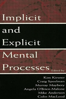 Image for Implicit and explicit mental processes
