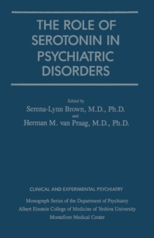 Role Of Serotonin In Psychiatric Disorders