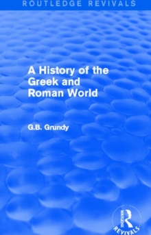 History of the Greek and Roman World