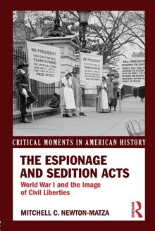 Image for The Espionage and Sedition Acts