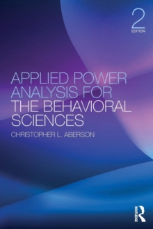 Image for Applied Power Analysis for the Behavioral Sciences
