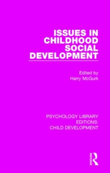 Image for Issues in Childhood Social Development