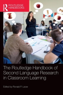 Routledge Handbook of Second Language Research in Classroom Learning