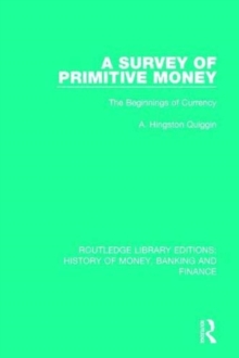 Image for A Survey of Primitive Money