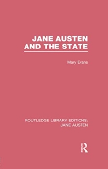 Image for Jane Austen and the State (RLE Jane Austen)