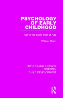 Image for Psychology of Early Childhood