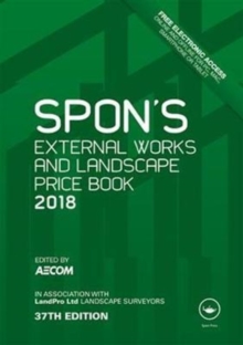 Image for Spon's External Works and Landscape Price Book 2018