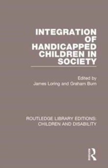 Image for Integration of Handicapped Children in Society