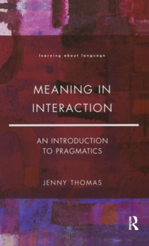 Image for Meaning in Interaction