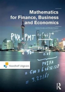 Image for Mathematics for finance, business and economics