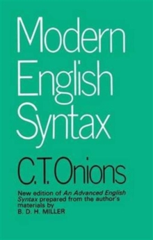 Modern English Syntax