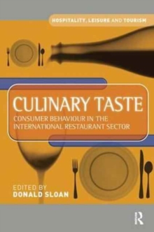 Image for Culinary taste  : consumer behaviour in the international restaurant sector
