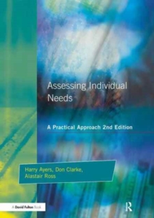 Image for Assessing Individual Needs : A Practical Approach