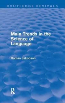 Main Trends in the Science of Language