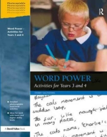 Image for Word power  : activities for years 3 and 4