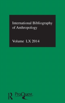 Image for IBSS: Anthropology: 2014 Vol.60