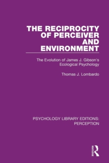 Reciprocity of Perceiver and Environment