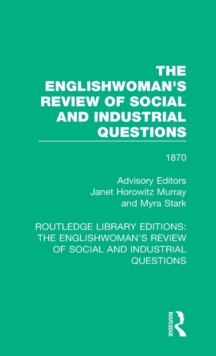 Image for The Englishwoman's review of social and industrial questions: 1870
