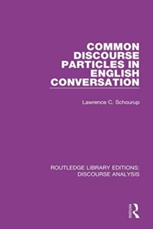Image for Common discourse particles in English conversation