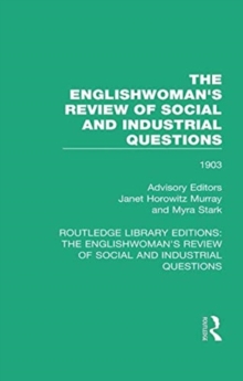 Image for The Englishwoman's review of social and industrial questions: 1903