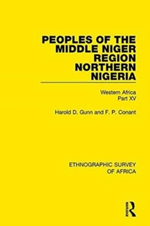 Image for Peoples of the Middle Niger Region Northern Nigeria