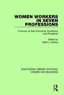 Image for Women Workers in Seven Professions