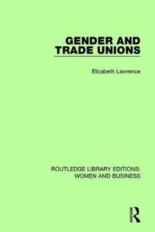 Image for Gender and Trade Unions