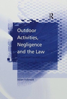 Outdoor Activities, Negligence and the Law