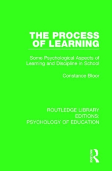 Image for The Process of Learning