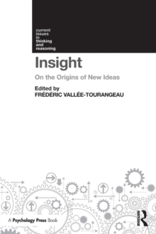Image for Insight  : on the origins of new ideas