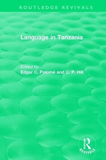 : Language in Tanzania (1980)