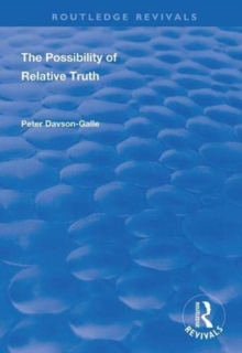Possibility of Relative Truth