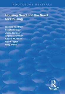 Image for Housing Need and the Need for Housing