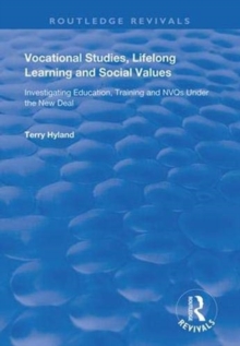Image for Vocational Studies, Lifelong Learning and Social Values