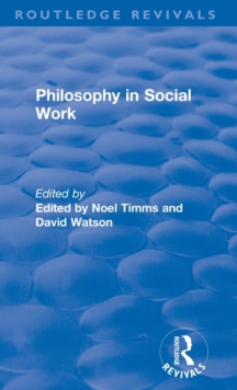 Image for Philosophy in social work