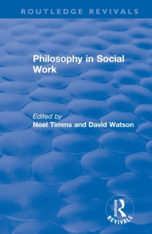 Image for Philosophy in social work