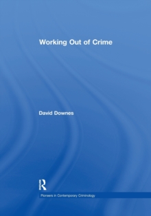 Image for Working Out of Crime