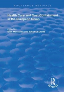 Image for Health Care and Cost Containment in the European Union