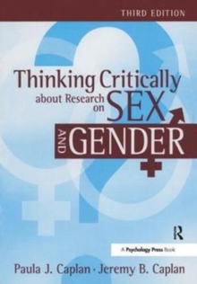 Image for Thinking Critically about Research on Sex and Gender