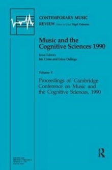 Music and the Cognitive Sciences 1990