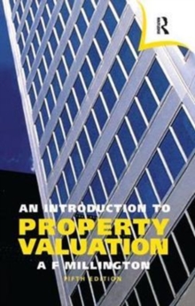 Image for An introduction to property valuation
