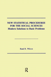New Statistical Procedures for the Social Sciences