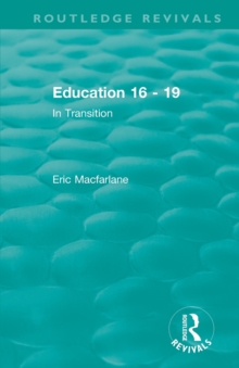 Image for Education 16-19  : in transition