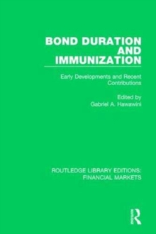 Image for Bond Duration and Immunization