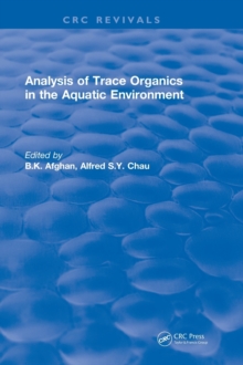 Analysis of Trace Organics in the Aquatic Environment