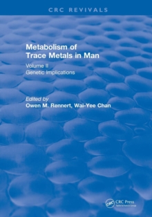 Image for Revival: Metabolism of Trace Metals in Man Vol. II (1984)