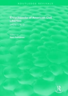 Image for Routledge Revivals: Encyclopedia of American Civil Liberties (2006)