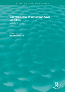 Image for Encyclopedia of American civil libertiesVolume 2,: G-Q